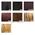 abordables Perruques sans bonnet-Cheveux humains Perruque Ondulé Coiffures courtes 2020 Ondulé Sans bonnet Rouge Noir mixte Blonde Marron foncé 60 CM