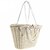 preiswerte Umhängetaschen-Damen Umhängetasche Stroh Ganzjährig Normal Baguette Bag Imitationsperle Spitze Blume Reißverschluss Weiß