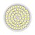 billige Lyspærer-YWXLIGHT® 1pc 5 W 500 lm E26 / E27 LED-spotpærer MR16 72 LED perler SMD 2835 Dekorativ Varm hvit / Kjølig hvit 10-30 V / 1 stk. / RoHs