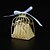 cheap Favor Holders-Pearl Paper Favor Holder with Ribbons Favor Boxes - 50