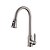 ieftine Robinete de Bucătărie-Robinet Bucătărie - Singur mâner o gaura Nichel lustruit standard Spout Bazin Contemporan Kitchen Taps