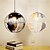 ieftine Island Lights-1-Light 20cm Vintage Creative Terrestrial Globe Pendant Lights Living Room Restaurant Kids Room  Metal Ambient Light110-120/220-240V  60W