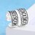 baratos Anéis-Mulheres Anéis de Casal Anel Prata Pedaço de Platina Estiloso Casamento Festa Jóias / Ocasião Especial