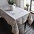 preiswerte Tischdecken-Leinen Rechteckig Tischdecken Blumen Umweltfreundlich Tischdekorationen