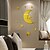 cheap Wall Stickers-1 PC Mirrors Shapes Abstract Wall Stickers Crystal Wall Stickers Mirror Wall Stickers Decorative Wall StickersVinyl Material Home Decoration