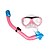 baratos Máscaras de Mergulho, Snorkels &amp; Pés de Pato-Máscaras de mergulho Snorkels Crianças Azul Fúcsia Silicone-SBART®