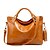 cheap Handbag &amp; Totes-Women&#039;s Leather Bags Handbags Top Handle Bag PU Leather Solid Colored Wedding Event / Party Sports Wine Black Brown