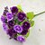 preiswerte Künstliche Blume-Polyester-Tischplatte im modernen Stil, Blume, 1 Blumenstrauß, 22 cm/9 Zoll