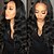 cheap Human Hair Wigs-Human Hair Glueless Lace Front Lace Front Wig style Brazilian Hair Wavy Body Wave Wig with Baby Hair Natural Hairline African American Wig 100% Hand Tied Women&#039;s Short Medium Length Long Human Hair