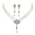 billiga Smyckeset-Dam Smycken Set Stilig örhängen Smycken Vit Till Bröllop Party Speciellt Tillfälle Dagligen Casual