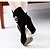 זול מגפי נשים-בגדי ריקוד נשים מגפיים לחסום נעלי עקב עקב עבה בוהן מחודדת PU נוחות / מגפיי קרב סתיו / חורף שחור / אדום / כחול / EU39