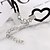 levne Náhrdelníky-Obojkové náhrdelníky Srdce Vintage Euramerican Krajka Slitina Černá Náhrdelníky Šperky Pro Párty Narozeniny Denní Ležérní