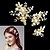 tanie Nakrycie Głowy Weselne-Crystal / Alloy Headwear / Hair Clip / Wreaths with Floral 1pc Wedding / Special Occasion Headpiece