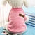 tanie Ubranka i akcesoria dla psów-Sweter Ubrania dla szczeniąt Solidne kolory Moda Klasyczny Zima Ubrania dla psów Ubrania dla szczeniąt Stroje dla psów Ciepłe Granatowy Fioletowy Ciemnoczerwony Kostium dla dziewczynki i chłopca