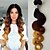 tanie Pasma z ludzkich włosów-3 zestawy Włosy brazylijskie Body wave Włosy virgin Ombre Ludzkie włosy wyplata Ludzkich włosów rozszerzeniach / Długość średnia