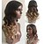 cheap Human Hair Wigs-Human Hair Glueless Lace Front Lace Front Wig style Wavy Wig 130% Density Ombre Hair Natural Hairline African American Wig 100% Hand Tied Women&#039;s Short Medium Length Long Human Hair Lace Wig