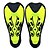 levne Potápěčské masky, šnorchny a ploutve-Potápěčské ploutve Ploutve Flexibilní Krátké pero Odolné Plavání Potápění Šnorchlování Silikon - pro Dospělí Žlutá Modrá Růžová