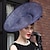 cheap Fascinators-Fascinators Kentucky Derby Hat Flax Top Hat Sinamay Hat Wedding Casual Melbourne Cup Elegant Romantic British With Flower Headpiece Headwear