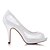 cheap Women&#039;s Sandals-Women&#039;s Silk Spring / Summer Heels Stiletto Heel Peep Toe Ivory / Wedding / Party &amp; Evening / Party &amp; Evening