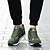 رخيصةأون أحذية رياضية نسائية-للجنسين أحذية جلد ربيع / صيف / خريف نعال خفيفة / أحذية الزوجين أحذية رياضية المشي منصة أمام الحذاء على شكل دائري دانتيل أخضر