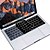 baratos Acessórios para teclados-xskn® pele alemão teclado de silicone para 2016 mais novo bar macbook não-Touch Pro com retina 13,3 / macbook 12 (us / layout eu)