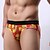 cheap Men&#039;s Briefs Underwear-Sexy Color Block G-string Underwear,Polyester