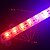 זול רצועות נורות LED-Zdm® 1 m נורות נוקשות הובילו גידול אורות רצועה 60 נוריות 5050 smd 1 כבלי dc 1 pc אדום כחול עמיד למים קישור 12 v