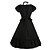 baratos Roupas de fantasias Estilo Lolita-Princesa Sweet Lolita Vestidos Mulheres Para Meninas Algodão Japanês Fantasias de Cosplay Preto / Cinzento / fúcsia Vintage Buffante Manga Curta Comprimento Médio