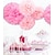 billige Bryllupsdekorationer-Ballon Perle-papir / Miljøvenligt materiale Bryllup Dekorationer Jul / Julegaver / Bryllup Klassisk Tema Alle årstider
