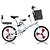 cheap Bikes-Folding Bike Cycling 3 Speed 20 Inch Double Disc Brake Springer Fork Monocoque Ordinary / Standard Aluminium Alloy / Steel / Yes / #