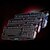 preiswerte Tastaturen-LITBest MS200 USB verkabelt Gaming-Tastatur Spielen leuchtend Multi farbige Hintergrundbeleuchtung 114 pcs Schlüssel