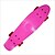 billige Skateboardkjøring-22.5 Inch Cruisers Skateboard PP (Polypropen) ABEC-7 Professjonell Hvit / Svart / Gul