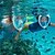halpa Sukellusmaskit, -snorkkelit ja -räpylät-Sukellus Maskit Kokokasvomaskit Vuotamaton Sumua hylkivä Kuiva snorkkeli Single Window - Uinti Sukellus Silikoni - Käyttötarkoitus Aikuisten Musta Pinkki Sininen