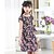 cheap Dresses-Girls&#039; Short Sleeve Floral 3D Printed Graphic Dresses Floral Cotton Dress Summer