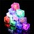 cheap Party Decoration-LED Ice Cubes Light Multi Color for Drink Wine Party Wedding Decoration 12pcs