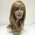 cheap Synthetic Wigs-Synthetic Wig Straight Straight Wig Blonde Medium Length Blonde Synthetic Hair Blonde