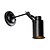 billige Lamper med svingarm-vintage svart metall loftvegg lys stue stue spisestue hall kafé barer bar vegg sconce