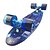 baratos Skate-22 polegadas Cruisers skate PP (Polipropileno) Profissional Azul