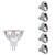 baratos Lâmpadas LED de Foco-GMY® 6pcs 3 W Lâmpadas de Foco de LED 250 lm GU5.3(MR16) MR16 1 Contas LED COB Branco Quente Branco Frio 12 V / 6 pçs / RoHs