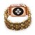 billige Smartklokke Tilbehør-Klokkerem til Apple Watch Series 3 / 2 / 1 Apple Smykkedesign Keramikk Håndleddsrem