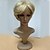 cheap Synthetic Trendy Wigs-Synthetic Wig Straight Blonde Synthetic Hair Blonde Wig Women&#039;s Short Capless Blonde