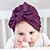 Χαμηλού Κόστους Παιδικά Καπέλα-Νήπιο Αγορίστικα / Κοριτσίστικα Βαμβάκι Καπέλα Θαλασσί / Βυσσινί / Ανθισμένο Ροζ Ένα Μέγεθος / Κορδέλλα Μαλλιών