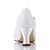 cheap Wedding Shoes-Women&#039;s Heels Spring / Summer Chunky Heel Round Toe Comfort Wedding Dress Party &amp; Evening Tulle Ivory / EU42