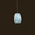 tanie Światła wysp-1-lampka 13 cm w stylu mini wisząca lampa metalowa szkło malowane wykończenia tradycyjne / klasyczne 110-120v / 220-240v