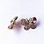cheap Earrings-Women&#039;s Cubic Zirconia Stud Earrings Drop Earrings Fashion Cubic Zirconia Platinum Plated Earrings Jewelry Gold For Daily