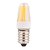 cheap Light Bulbs-2pcs 2 W LED Filament Bulbs 250 lm E14 G9 T 4 LED Beads COB Dimmable Warm White Cold White 220-240 V / 2 pcs / RoHS