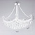 cheap Chandeliers-1-Light 44 cm Crystal Pendant Light Metal Glass Inverted Electroplated Modern Contemporary 110-120V / 220-240V