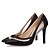 billige Høyhælte damesko-Women&#039;s Heels Stiletto Heel Pointed Toe Glitter / Tulle Spring / Summer / Fall Gold / White / Silver / Wedding / Party &amp; Evening / Dress / 3-4 / Party &amp; Evening