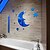 cheap Wall Stickers-1 PC Mirrors Shapes Abstract Wall Stickers Crystal Wall Stickers Mirror Wall Stickers Decorative Wall StickersVinyl Material Home Decoration
