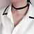 preiswerte Halsketten-Damen Halsketten Torques Tattoo-Hals Herz damas Tattoo Stil Modisch Spitze Schwarz Modische Halsketten Schmuck Für Alltag Normal